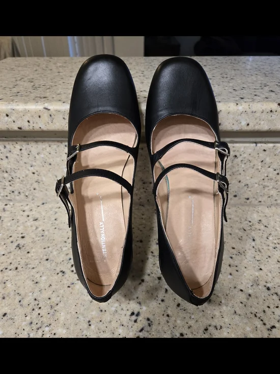 INTENTIONALLY BLANK Over Time Platform Mary Jane Block Heels Spain EU 40 - Picture 5 of 9